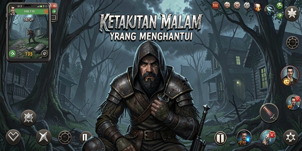 Gameplay 987UP yang penuh dengan ketegangan dan kengerian.