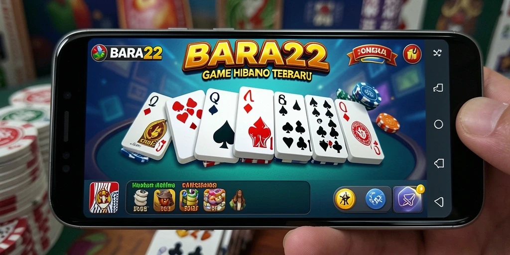 Tampilan gameplay seru BARA22 di layar perangkat Anda.