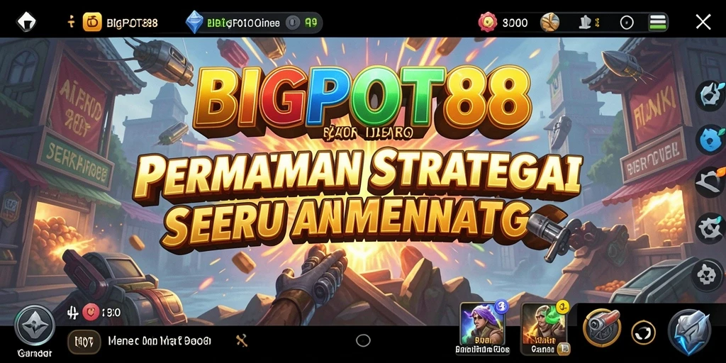 Tampilan gameplay menarik dari BIGPOT88 dengan elemen strategi.