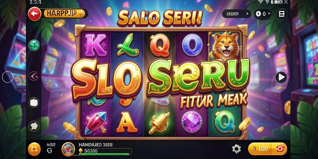 Tampilan utama gameplay yang menarik dari HARAPJP.