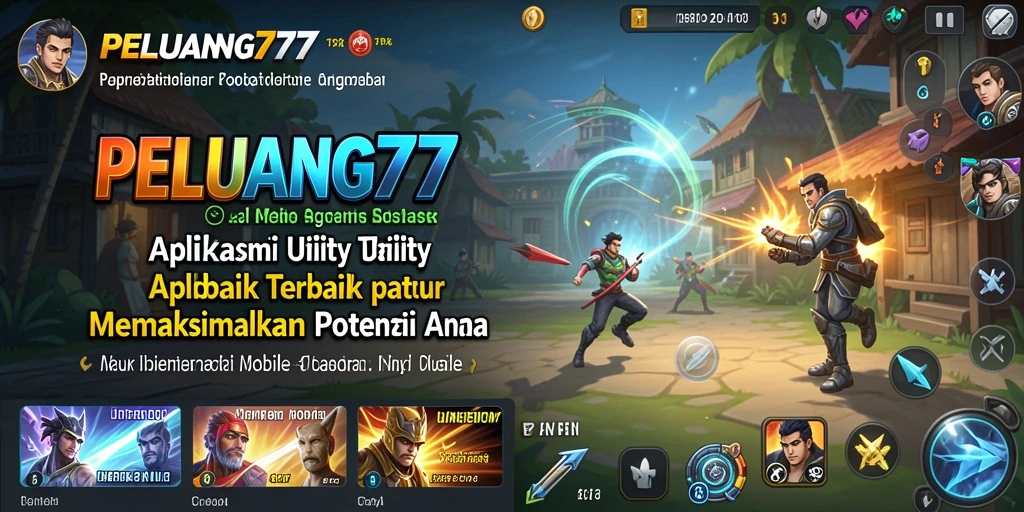 Tampilan antarmuka pengguna PELUANG77 yang intuitif dan menarik.