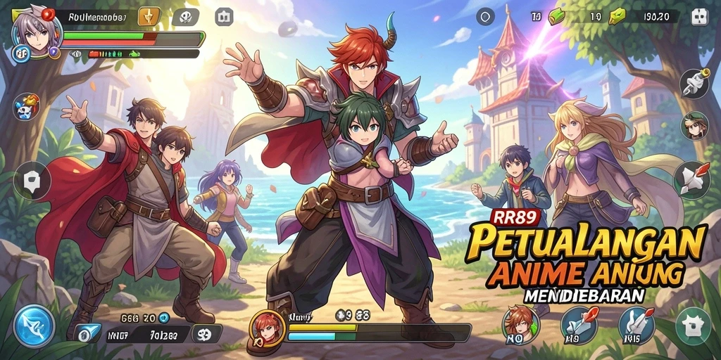Tampilan gameplay RR89 yang menarik dan penuh aksi.